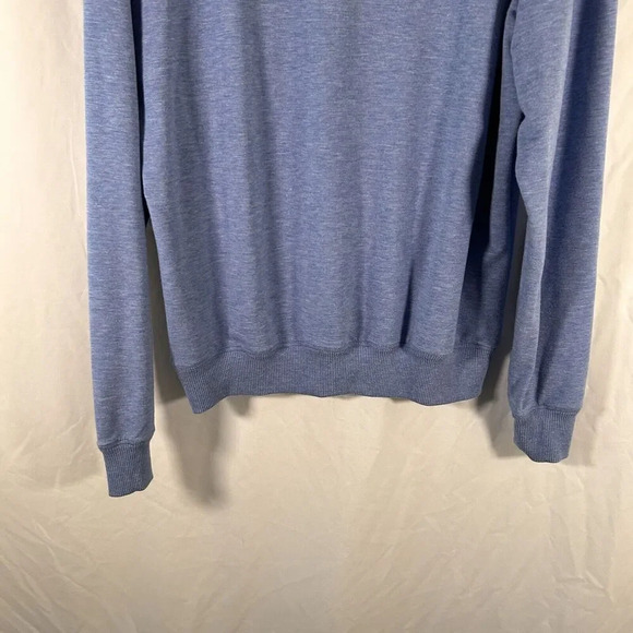 The Club at Porto Cima Sweater Men's Medium Blue 1/4 Zip Long Sleeve F&G - Picture 9 of 9